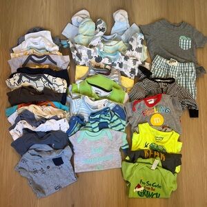 30 piece BABY BOY PLAY BUNDLE
